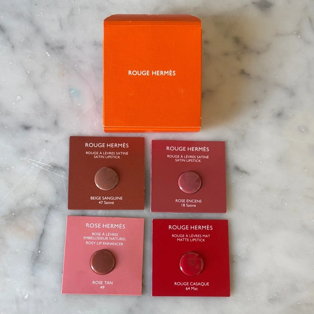 Hermès Rouge Lipstick sampler Set - Picture 1 of 2